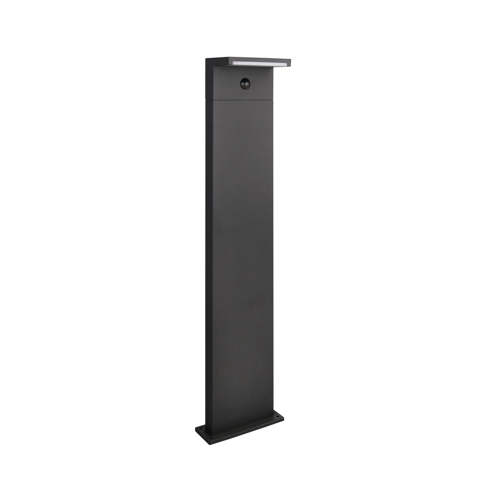 Moderne Gartenlampe Ravi Anthrazit mit Sensor 100 cm Trio 4017807686937