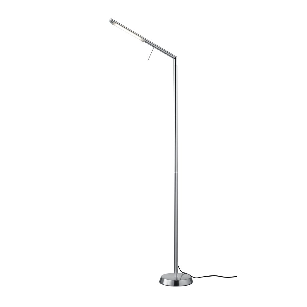 LED Standleuchte Filigran Nickel