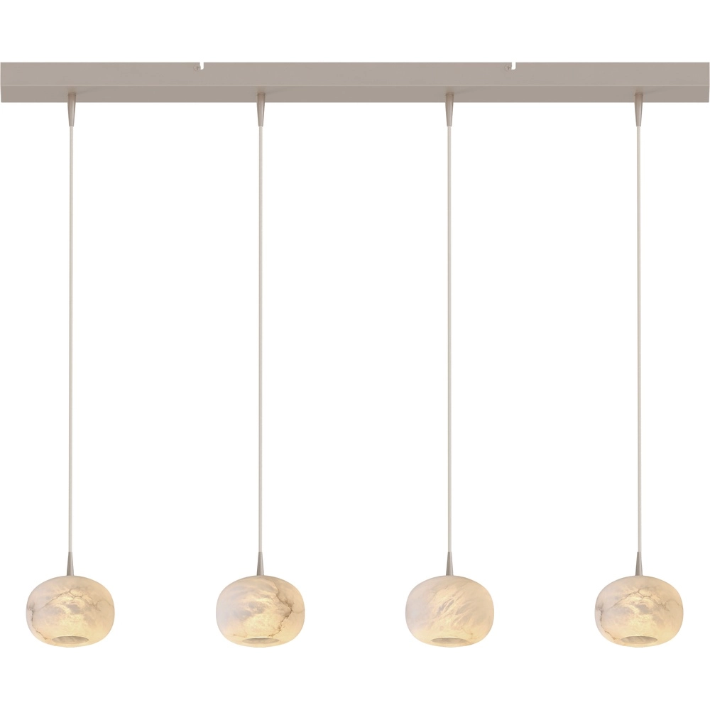 Design-Pendellampe Alta 4-Licht beige Terra