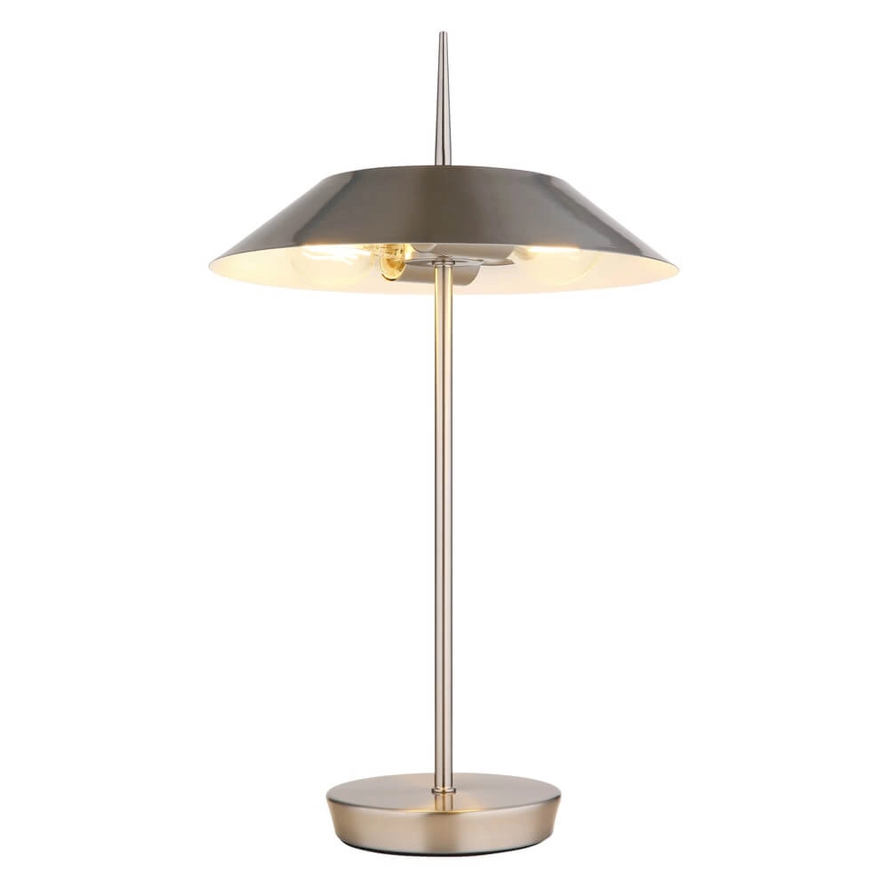 Design-Tischleuchte Brenlor Nickel Globo 9007371456581