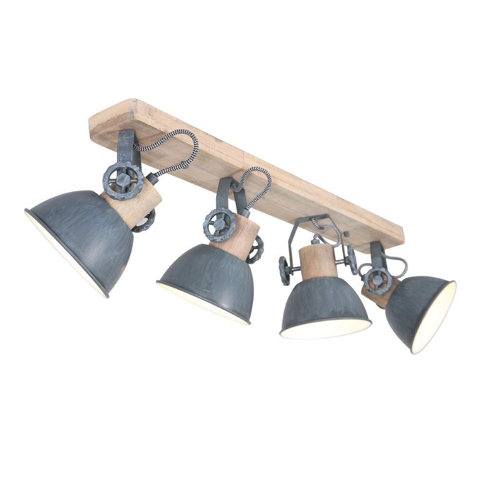 Deckenleuchte Gearwood 4-Licht Steinhauer 8712746133332