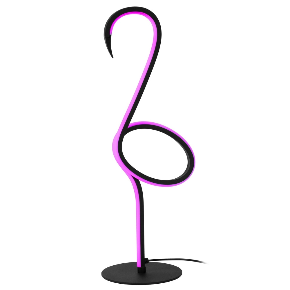 Tischlampe Flamingo Schwarz Lucide 5411212051745