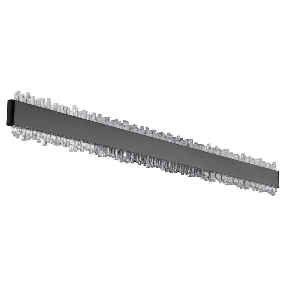 Schwarze Wandlampe Stalagmita 70,5 cm Globo 9007371569755
