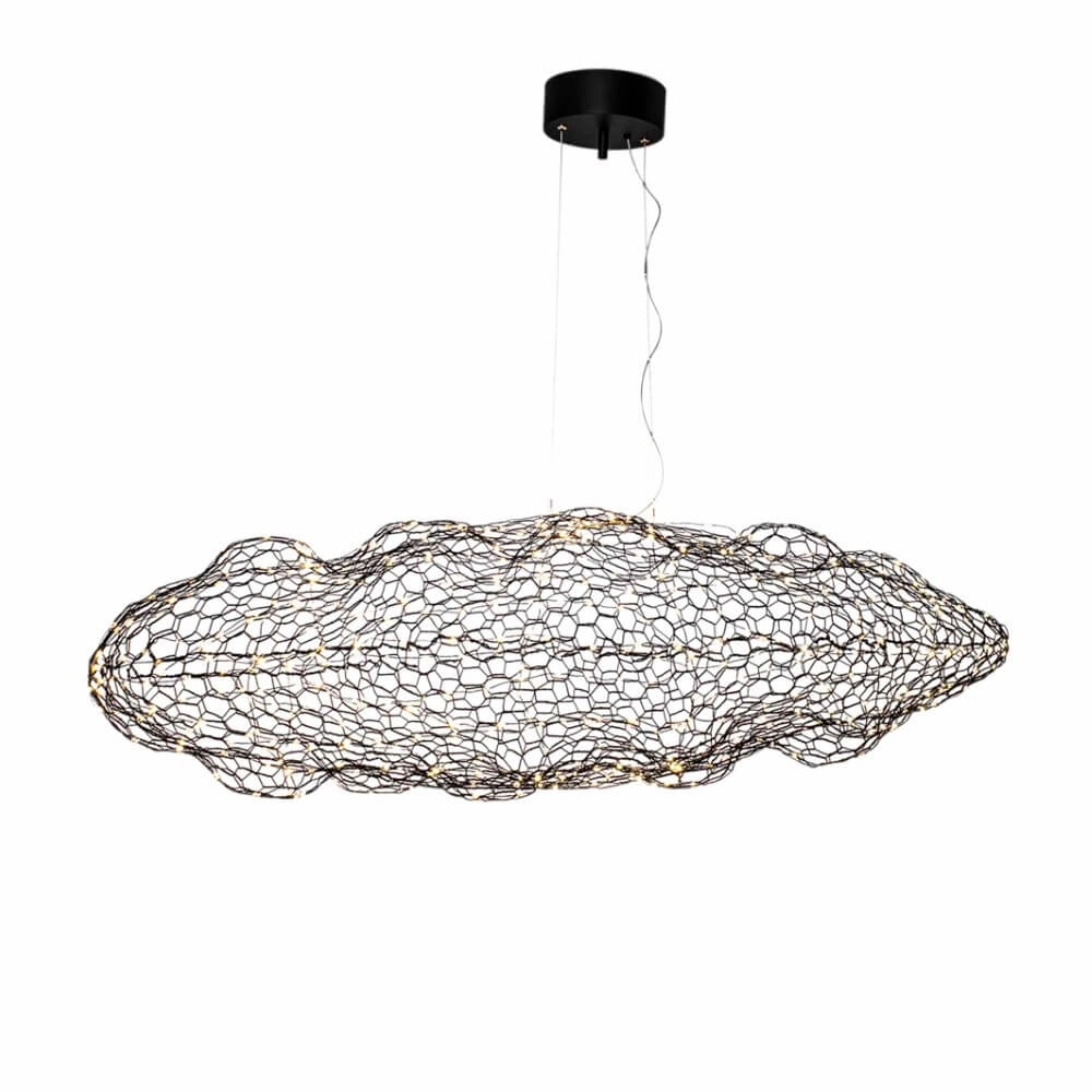 Hängelampe Hayden mattschwarz 40cm