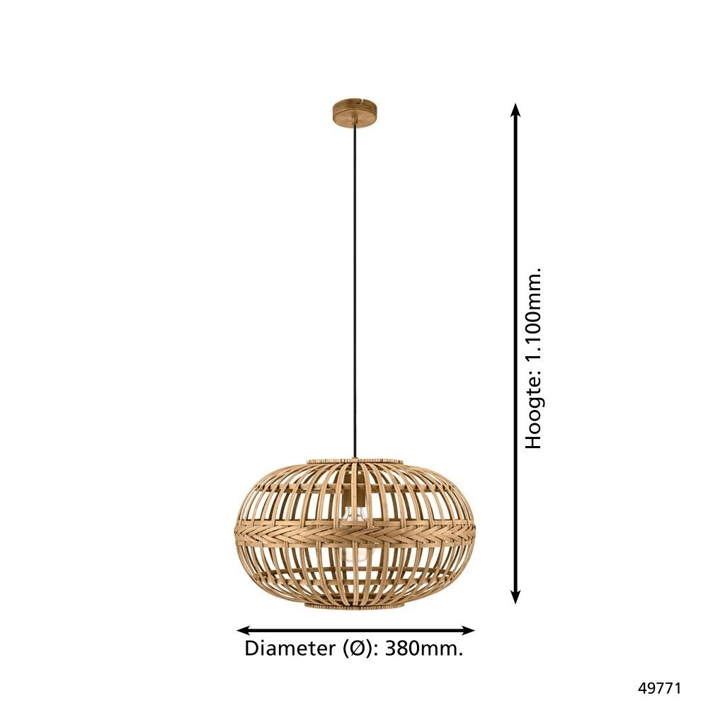 Pendelleuchte Amsfield 38cm Eglo 9002759497712