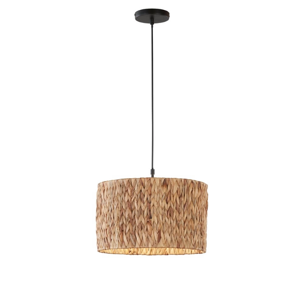 Hängelampe Hyazinthe Rattan