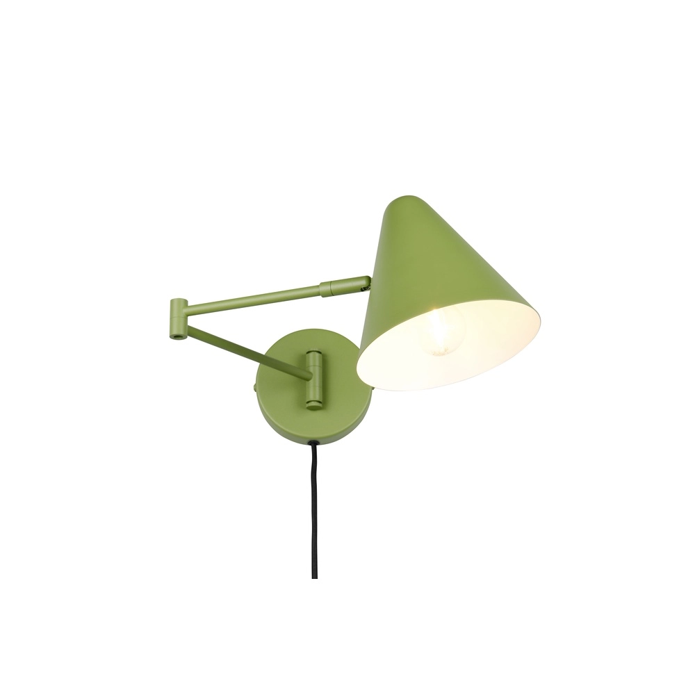Design-Wandleuchte Cosima grün Trio 4017807659993