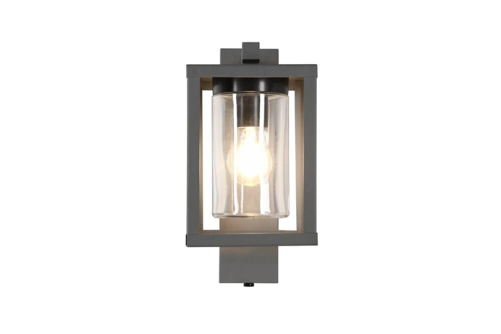 Anthrazitfarbene Außenlampe Lunga Trio 4017807529272