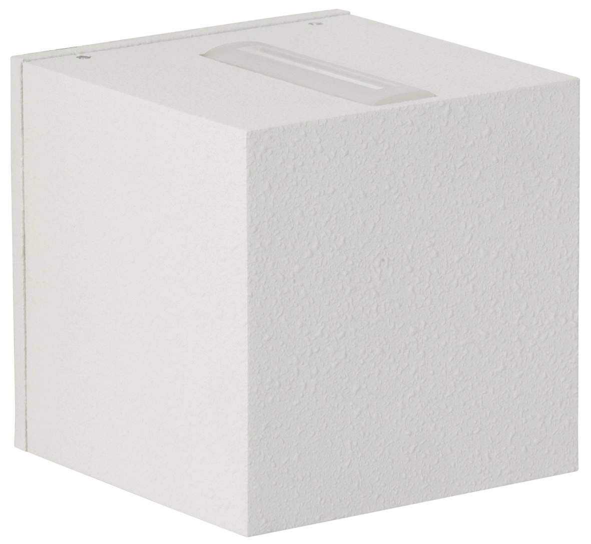Quadratische LED-Wandleuchte Zenn 10,5 cm - weiß Albert 4007235823707