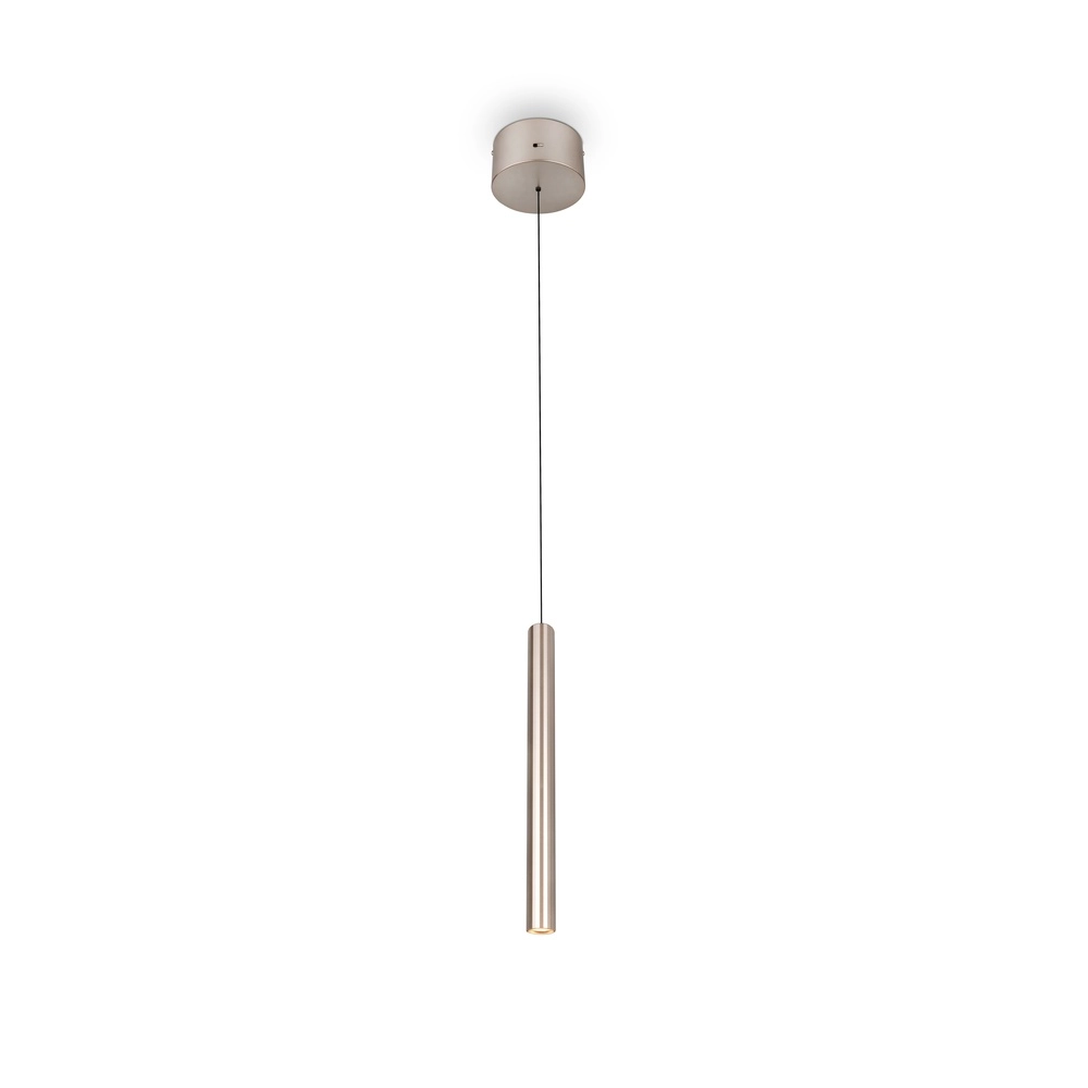 Elegante Pendellampe Arimato Nur Champagner