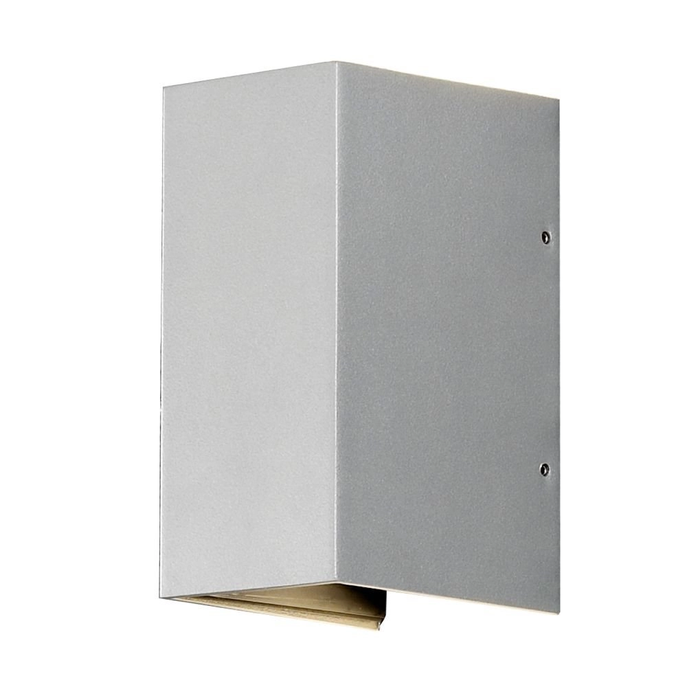 LED-Wandleuchte Cremona Up - Down 2x3W - 3000K 17cm mattsilber