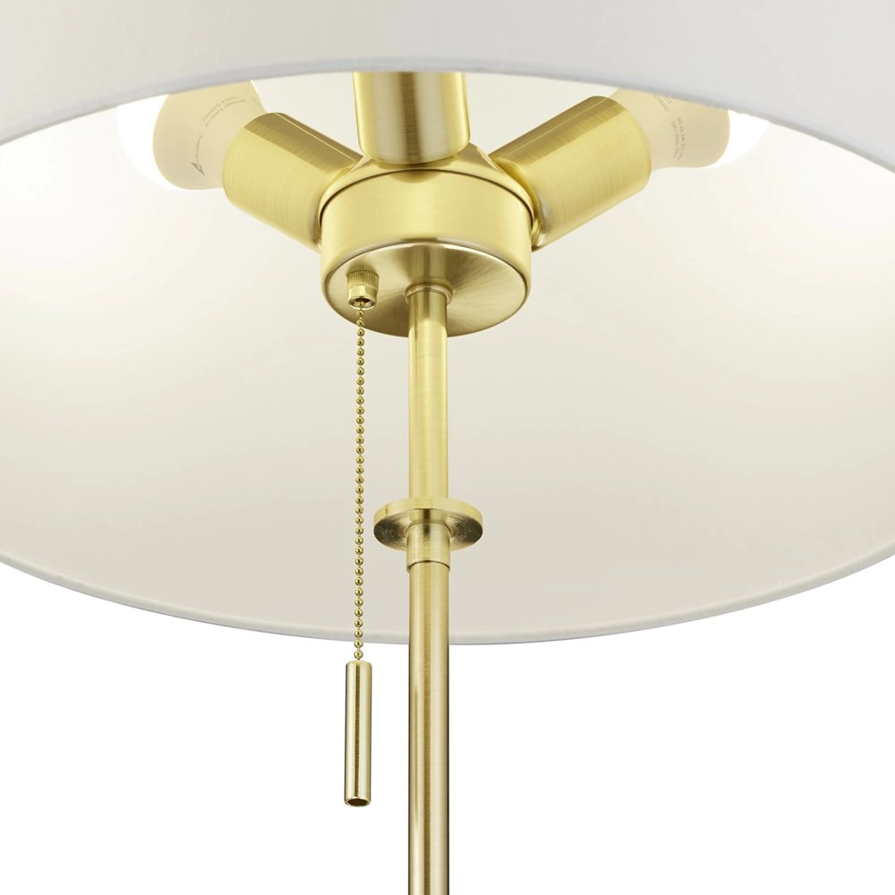 Tischleuchte Lyon 138 cm Messing Trio 4017807389661