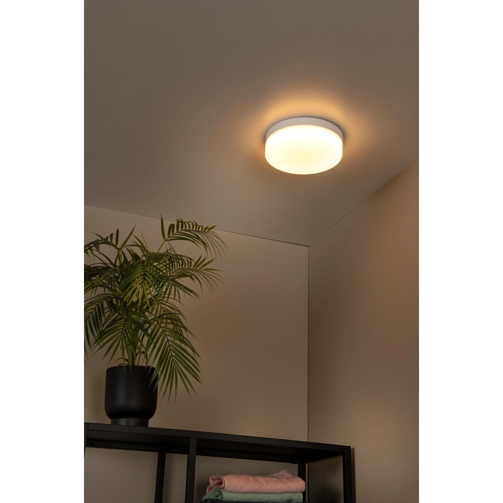 Deckenlicht Biskit Ø 23cm - IP44 weiß Lucide 5411212792143