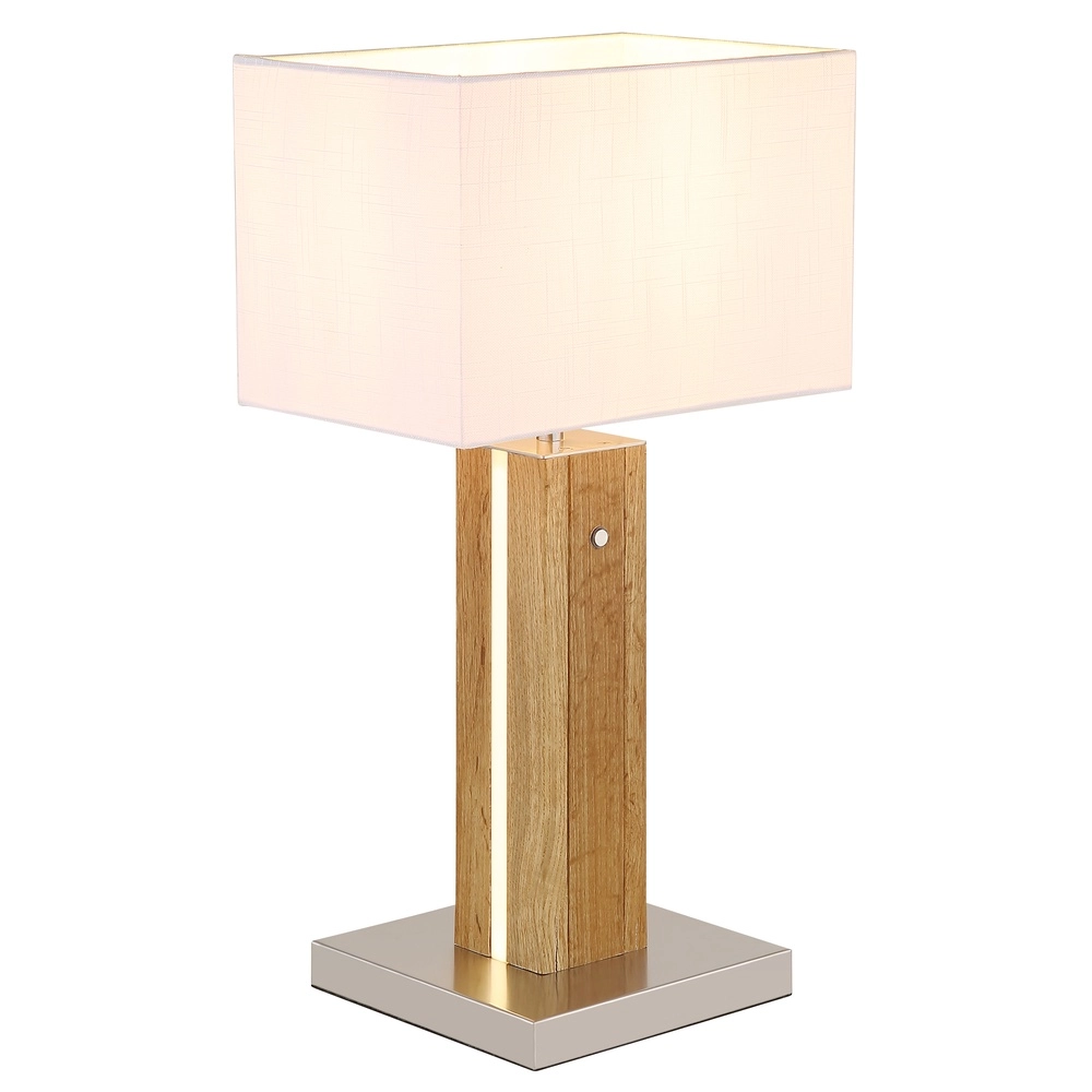 Holztischlampe Forest mit Hood