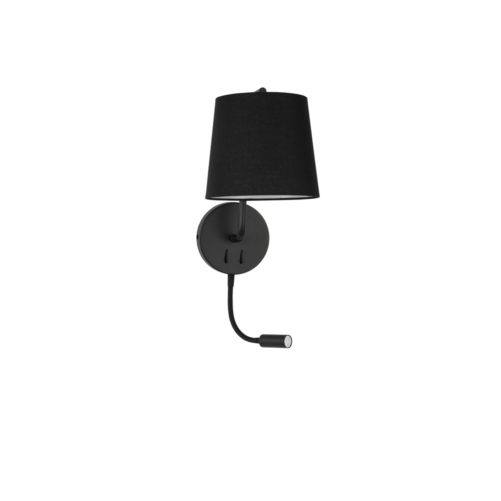 Nachttischlampe Sage schwarz Lyora 5212017424051