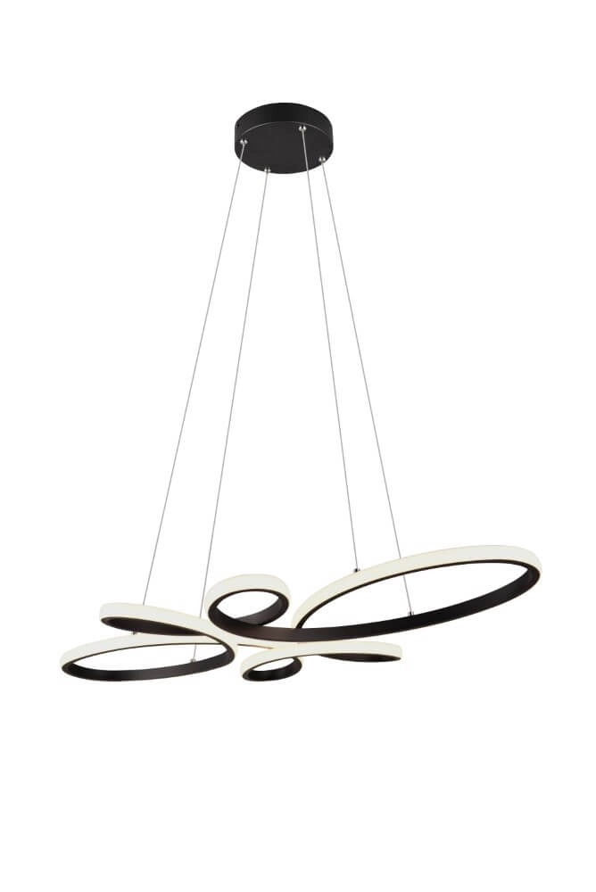 Design-Hängelampe Fly Schwarz Trio 4017807600926