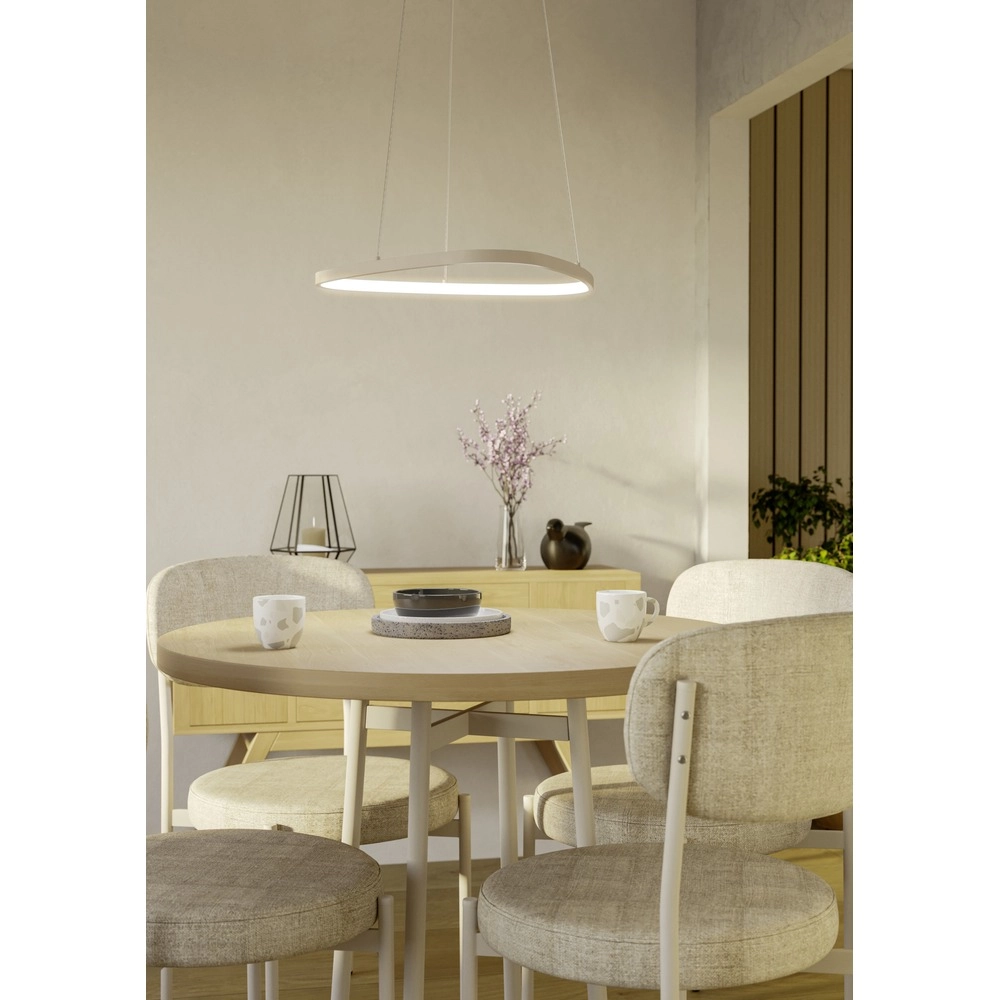 Moderne Pendellampe Leporano Sandbraun Eglo 9008606391196