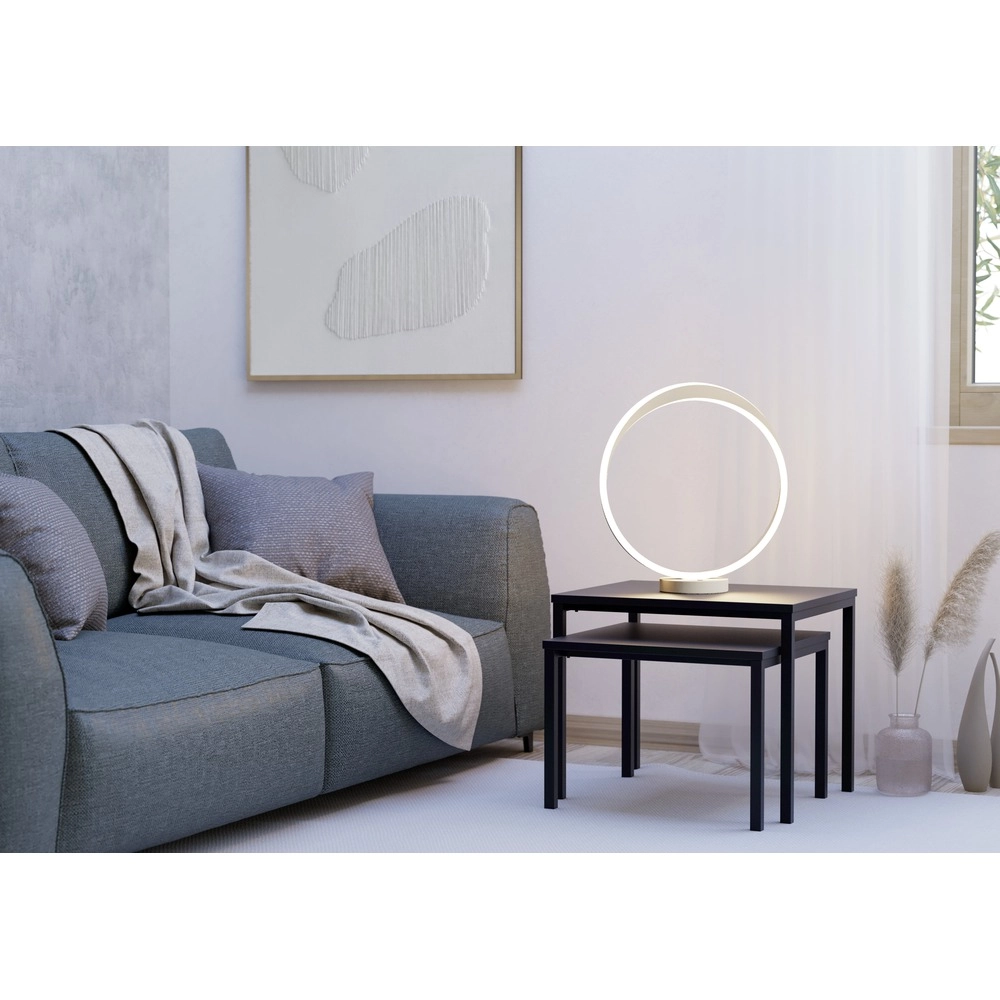 Design-Tischlampe Camerota Sandbraun Eglo 9008606391356