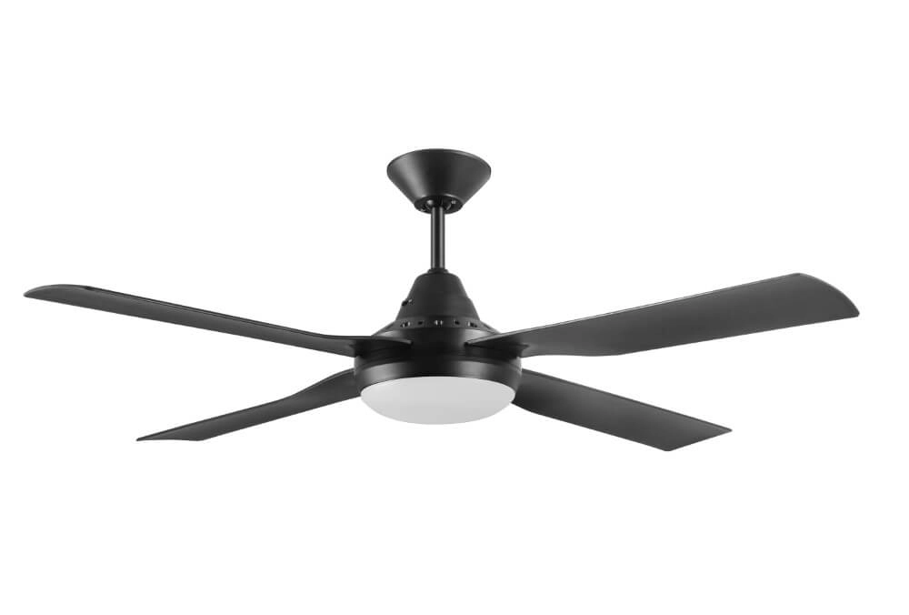 Deckenventilator schwarz Moonah Ø 122cm IP55 Beacon 9333509180883