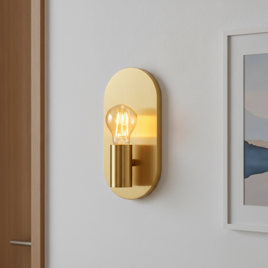 Wandleuchte Royal Oval Gold