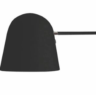 Leselampe Sensa schwarz mit Holz Artdelight 8719831733262