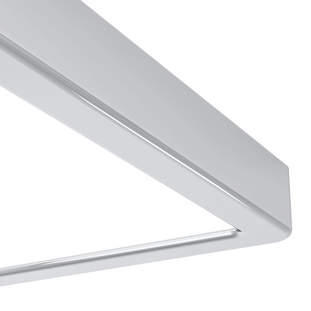 Chrom-Deckenlampe Fueva 6 LED – 22x22 cm Eglo 9008606331093