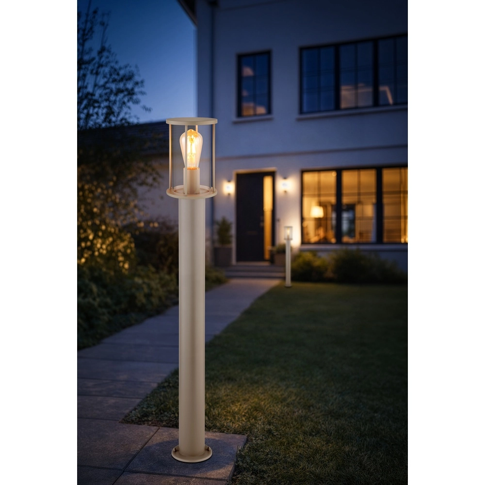 Gartenlampe Gracey 100 cm sandbraun Globo 9007371584581