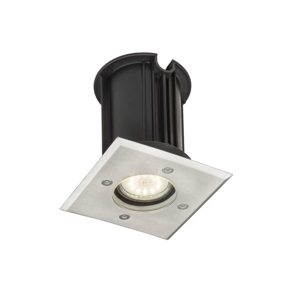 Platzplatz auf dem Gelände Style II Quadratischer Edelstahl Globo 9007371327546