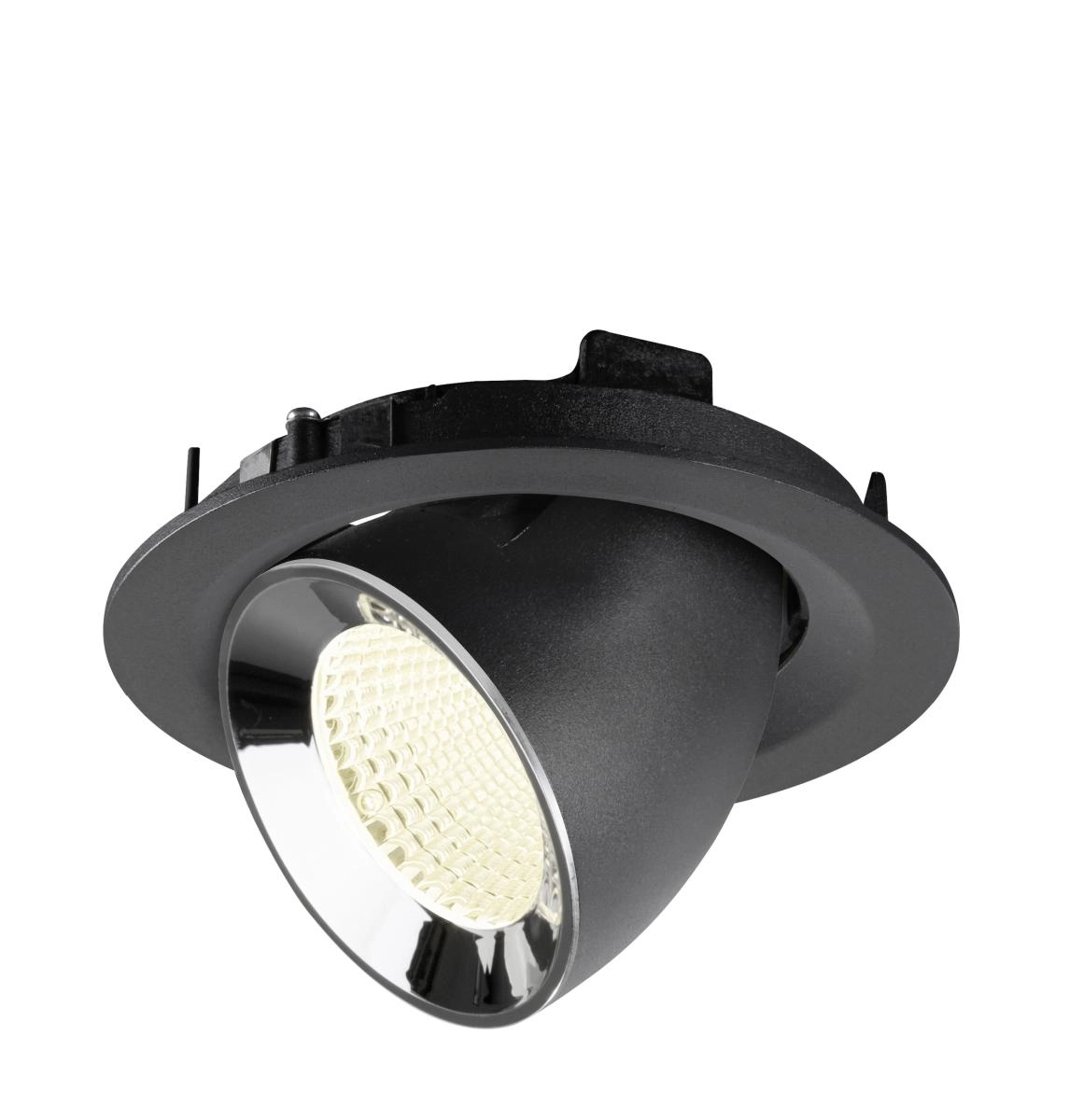 Einbau-Strahler Numinos Gimble M schwarz/chrom 4000K - 40gr SLV 4024163311724