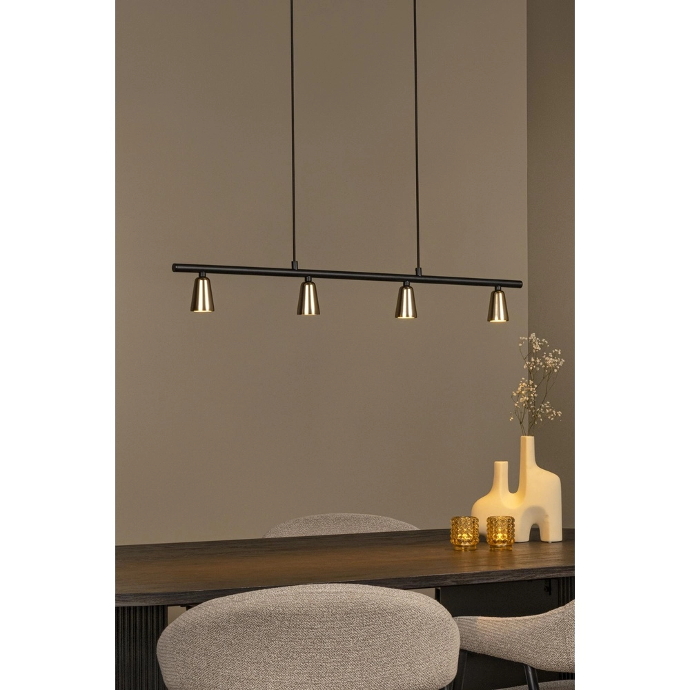 Design-Pendellampe Tiana Champagner Lucide 5411212650429