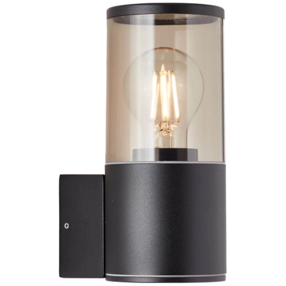 Schwarze Außenlampe Sergioro