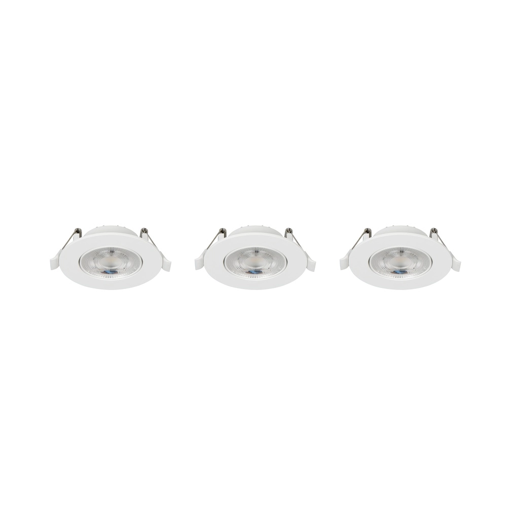 Set aus drei versenkten Scheinwerfern Altai Weiß Trio 4017807712247
