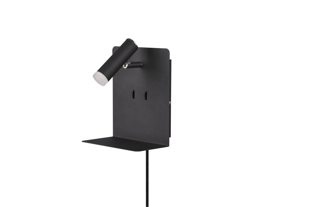 Wandlampe Element Mit Schrottmatte schwarz Trio 4017807399882