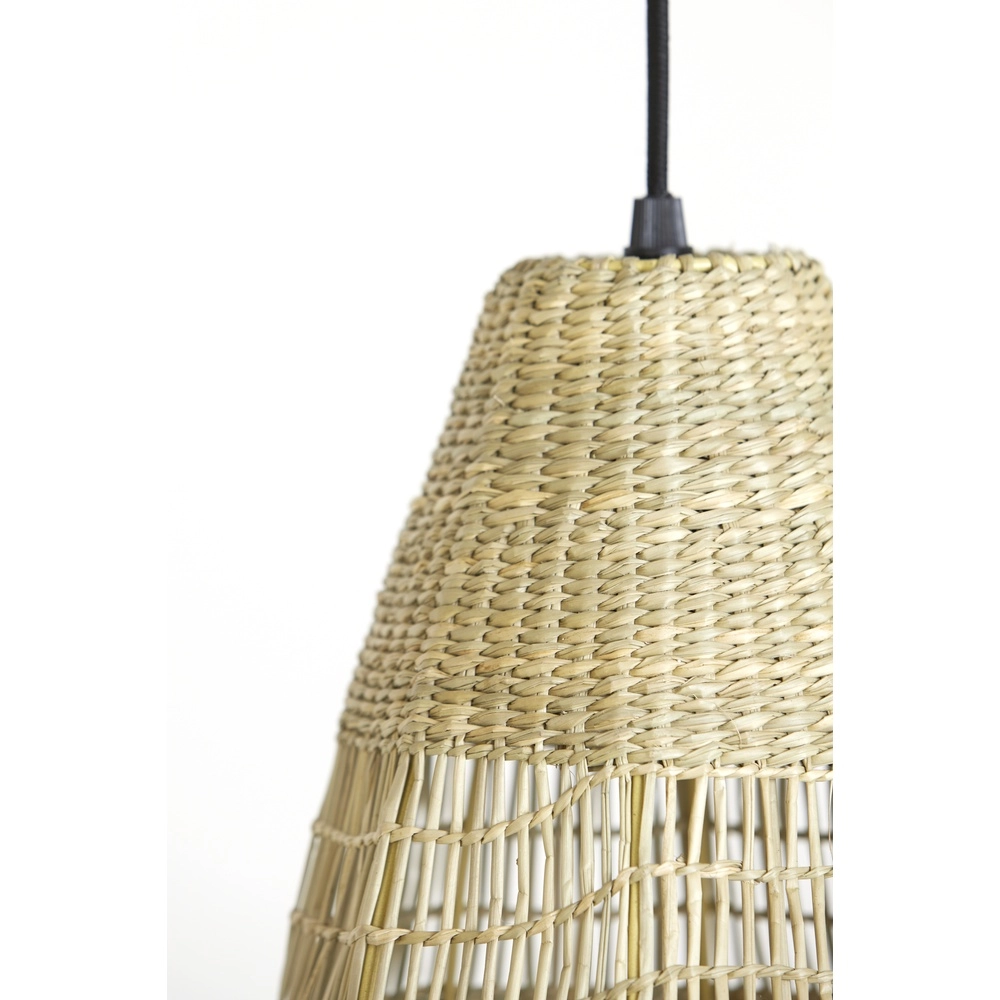 Seegras-Pendellampe Latika 42 cm hoch – 1x E27 Light & Living 8717807644031