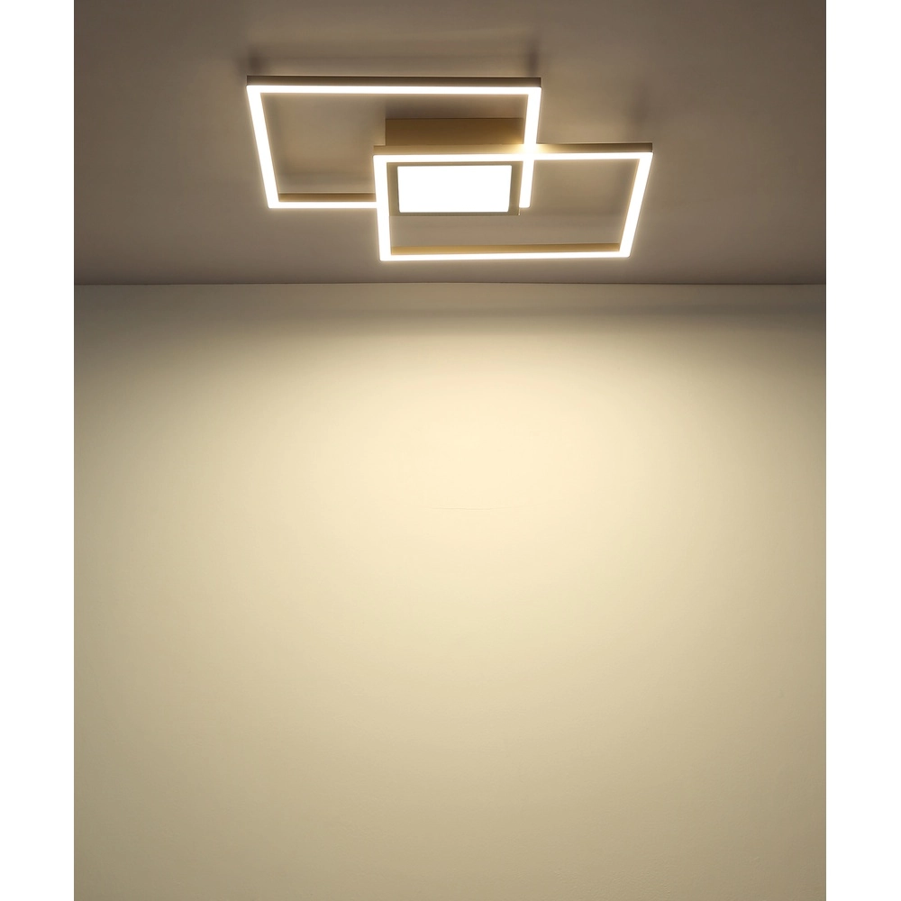 Elegante Deckenlampe Saunders Sandbraun Globo 9007371590353