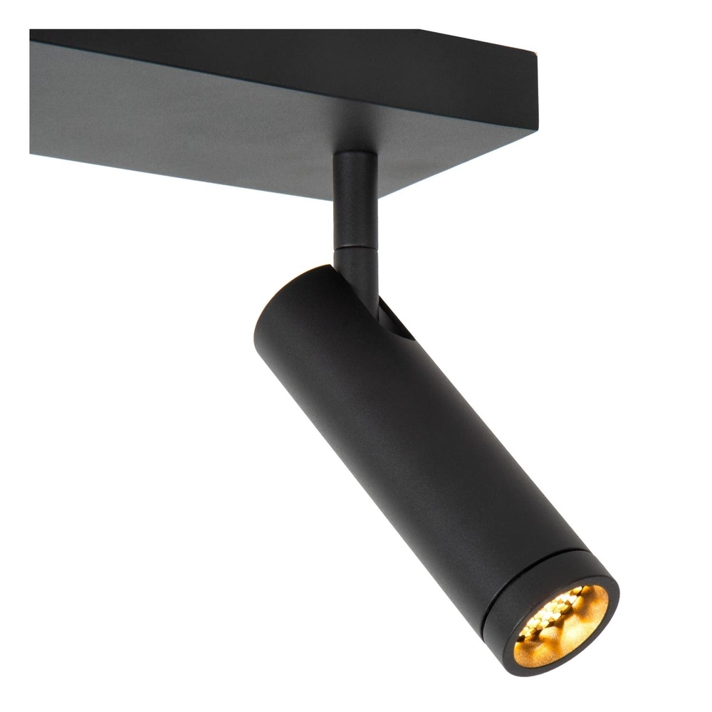 Elegante Deckenlampe Grado 2-Licht Schwarz Lucide 5411212221674