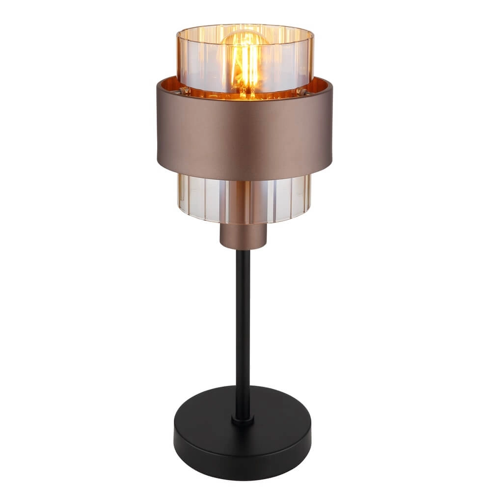 Tischlampe Milley Bronze Ø 18,5cm