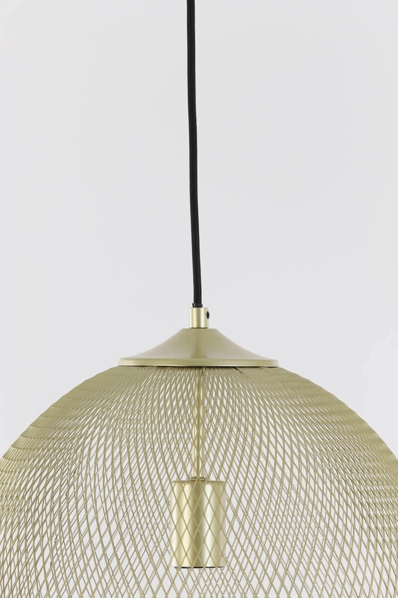 Goldene Pendelleuchte Moroc Ø 40cm Light & Living 8717807605216