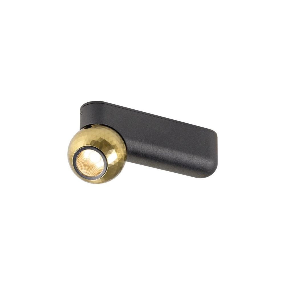 Deckenlampe Dysko schwarz mit gold single