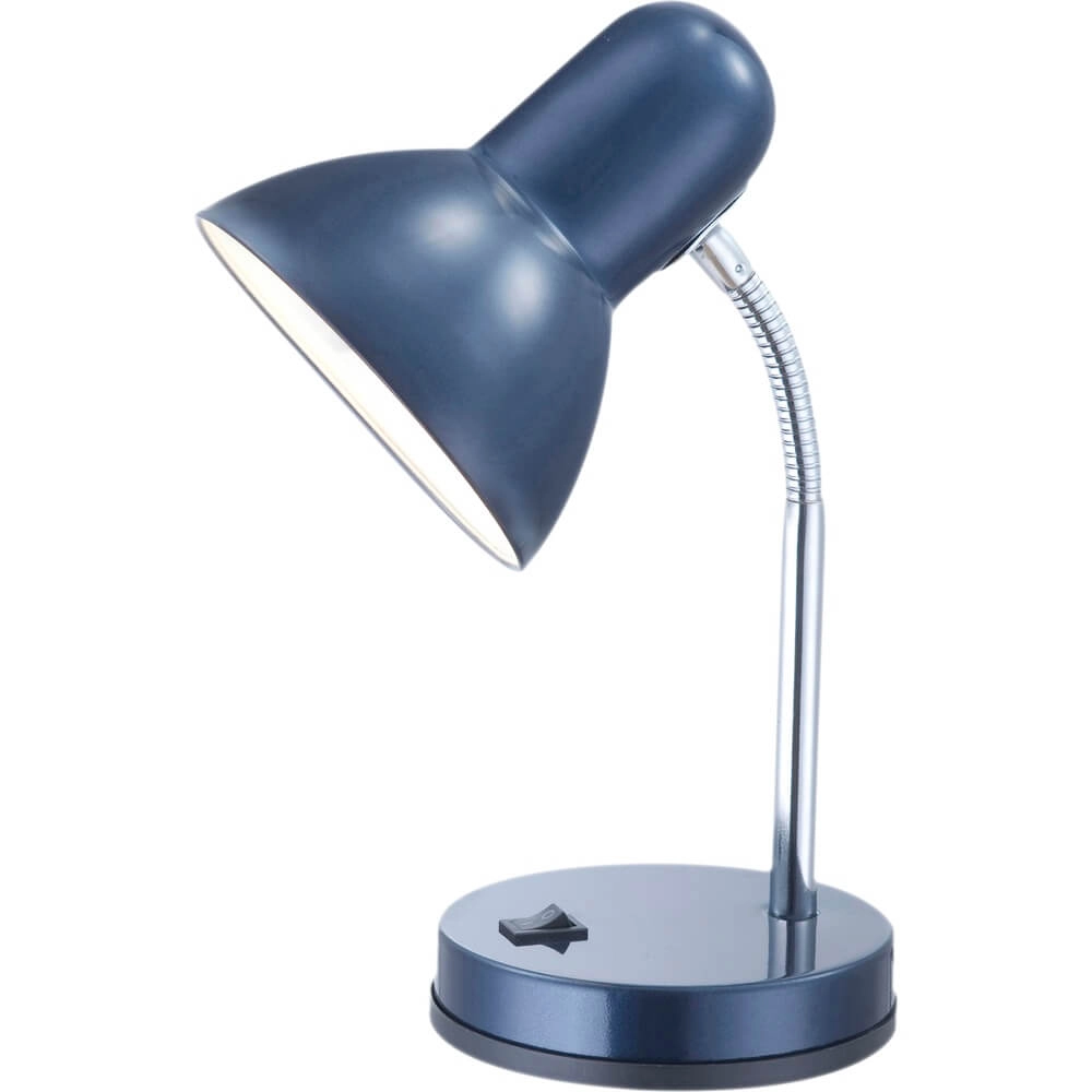 Schreibtischlampe Basic dunkelblau Globo 9007371106622