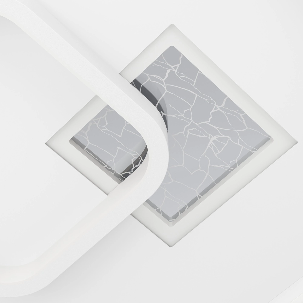 Design-Deckenlampe Tiriolo LED – Weiß – 38x38 cm Eglo 9008606316380