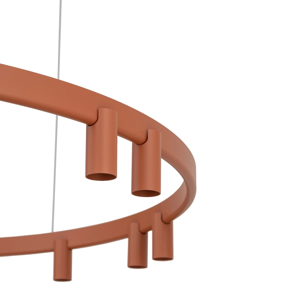 Design-Pendellampe Fourty Terrakotta Ø 116 cm Lyora 5903139124201