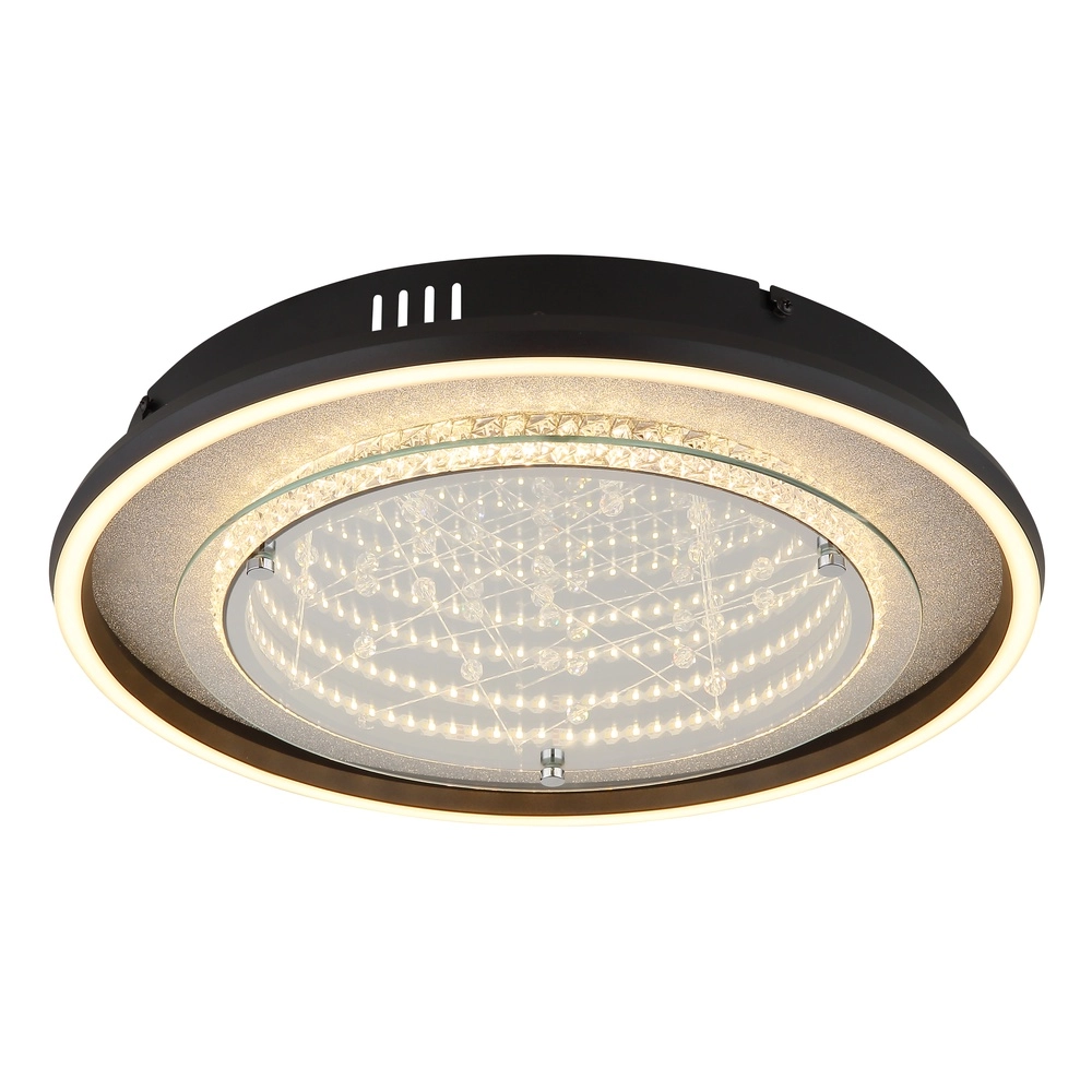 Schwarze Deckenlampe Mirrora Ø 40cm Globo 9007371566853