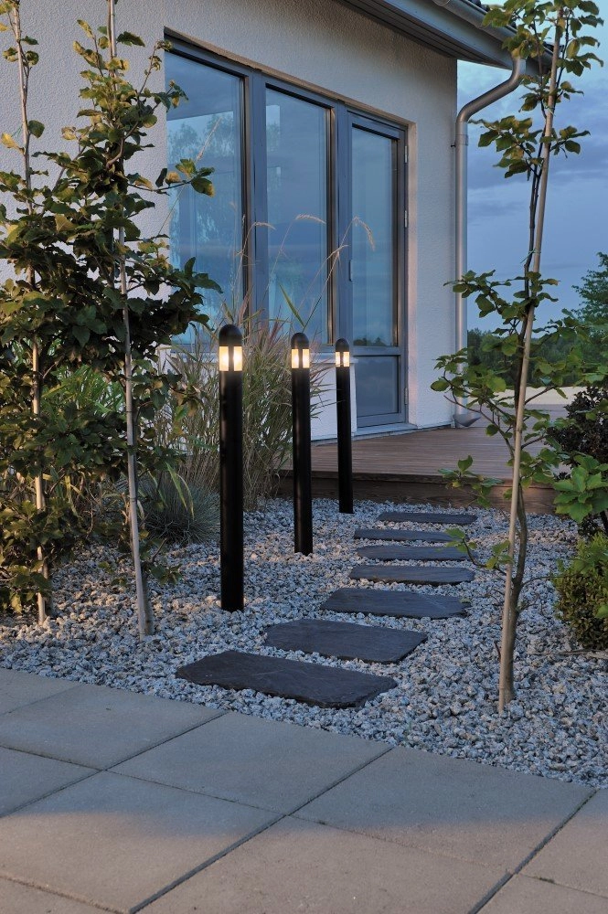 Gartenlampen Amalfi (3x) 75 cm Anthrazit KonstSmide 7318307452754