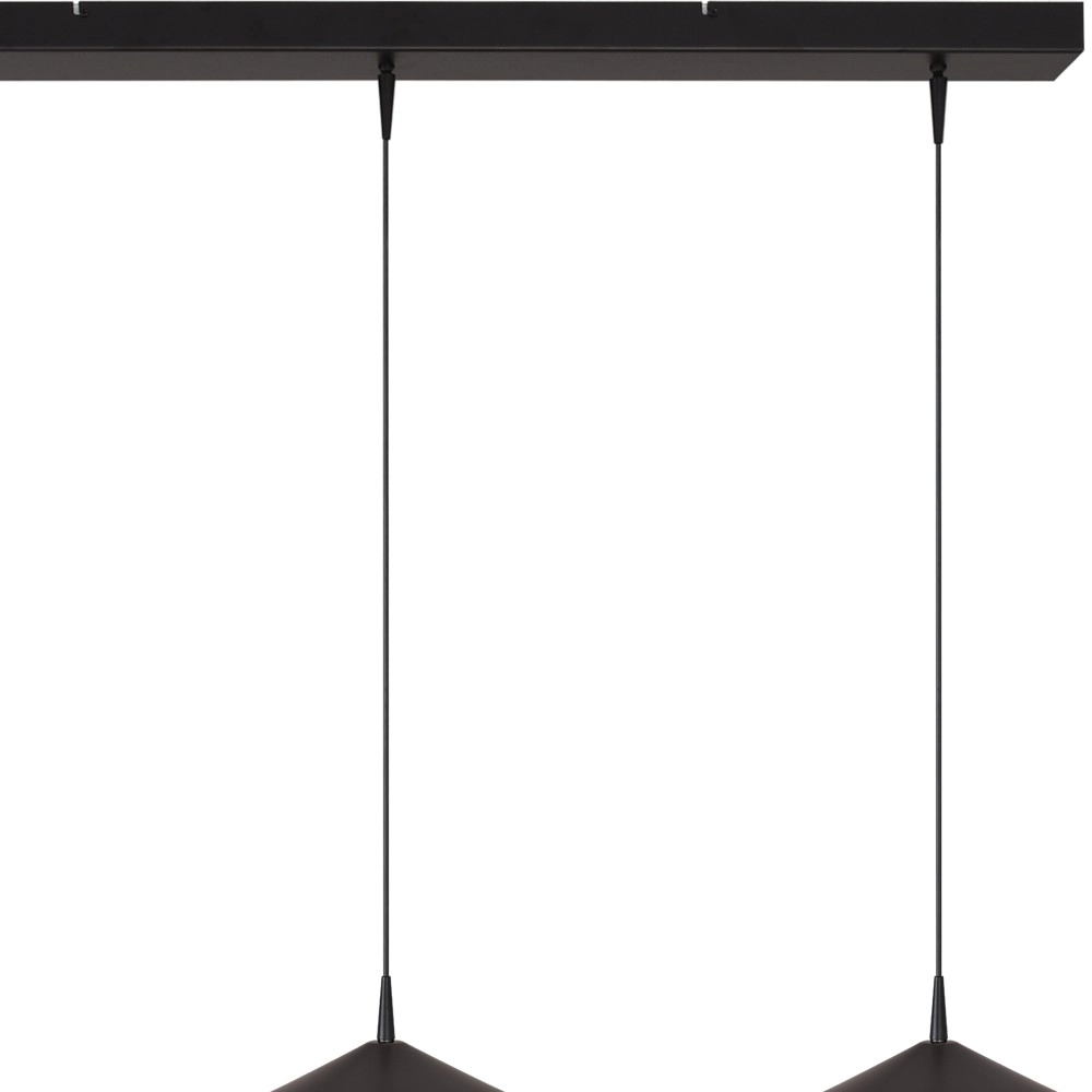 3-Licht Pendellampe Ceppo schwarze Ø 18 cm Masterlight 8718121350875