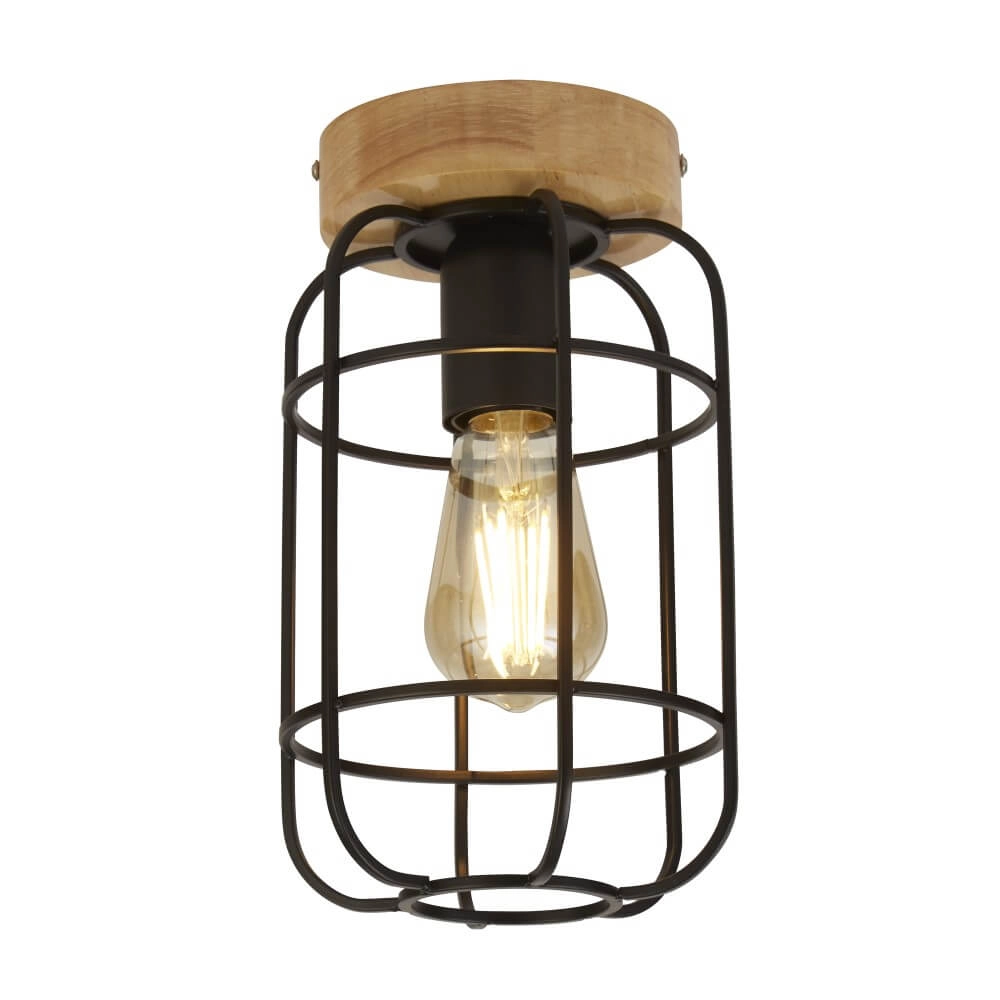 Industrielle Deckenleuchte Vision Ø 15cm Searchlight 5053423227566