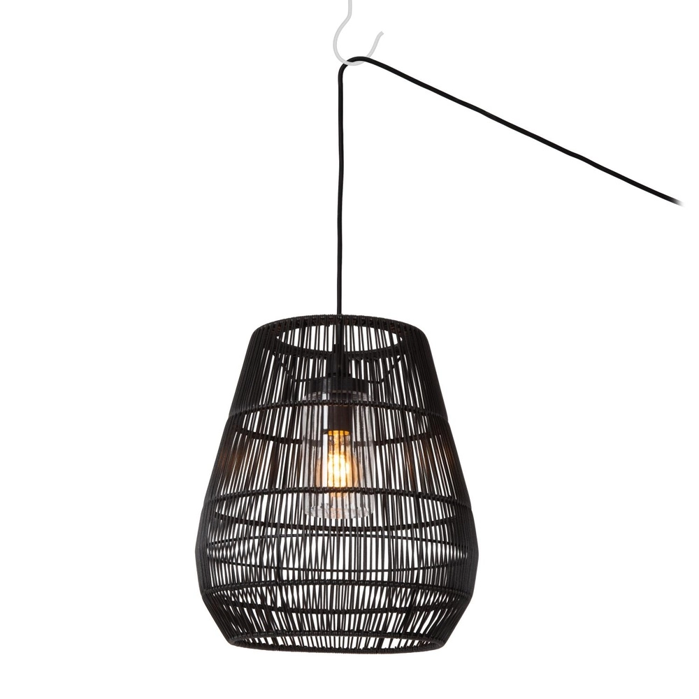 Pendellampe Nerida schwarzes IP44 - Ø 35cm Lucide 5411212031884