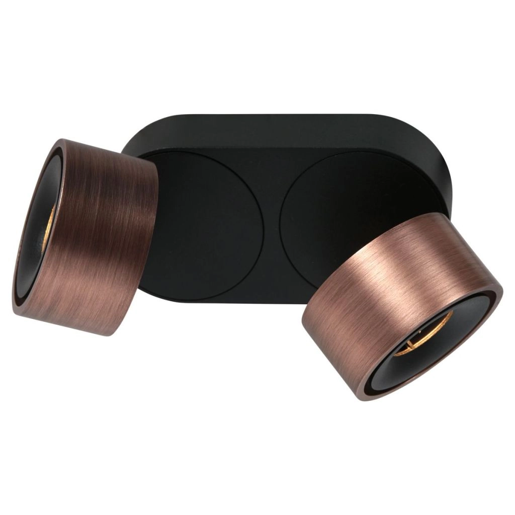 Schlanker Oberflächenmontierter Spot Fez Doppelte Bronze Steinhauer 8712746187250