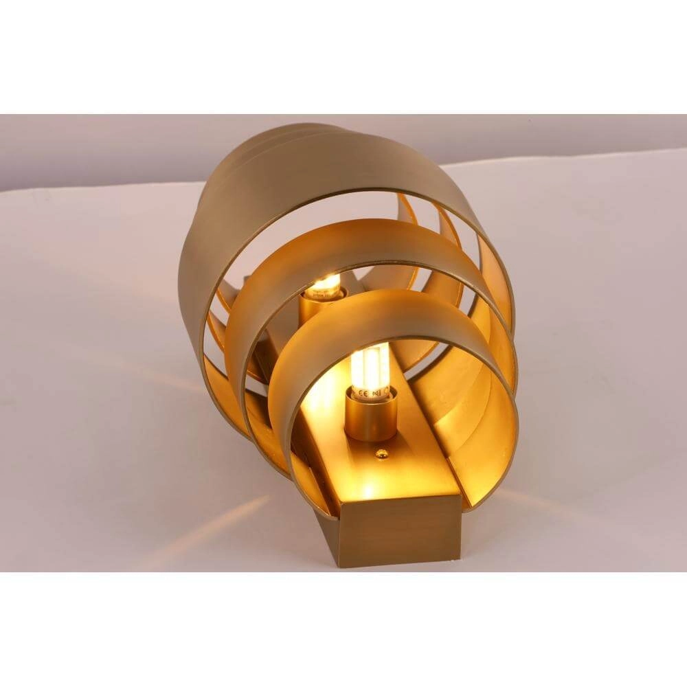 Design-Wandleuchte Rolls Bronze Artdelight 8720701101470
