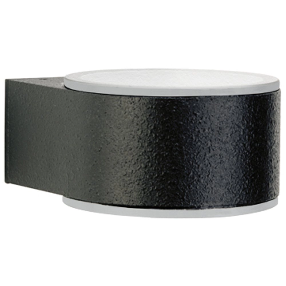 Up- & downlighter Curl 10 cm - schwarz